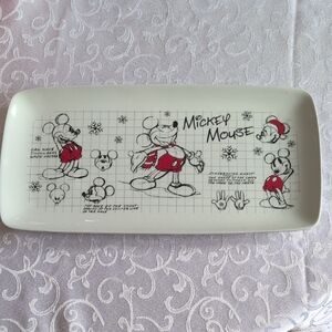 EUC Mickey Mouse Rectangular Plate